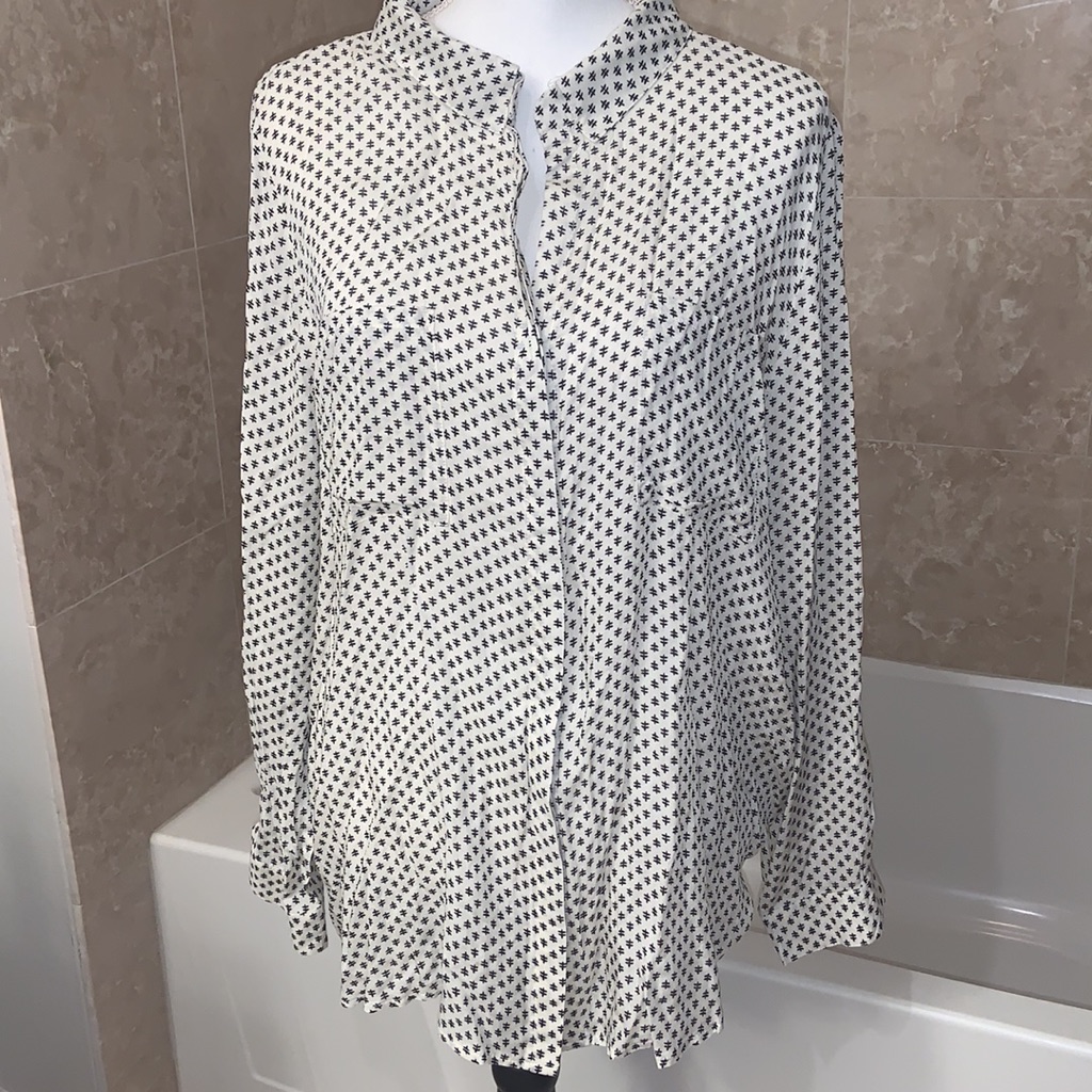 Solitaire Patterned Blouse